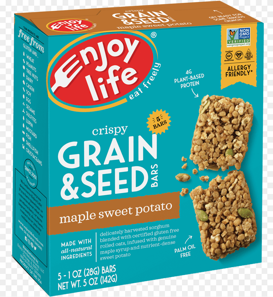 Grain Amp Seed Bars Enjoy Life Foods, Food, Produce, Granola, Nut Free Png Download