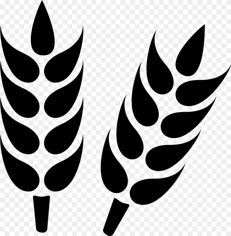 Grain Clipart Wheet, Stencil, Leaf, Plant, Animal Free Png Download