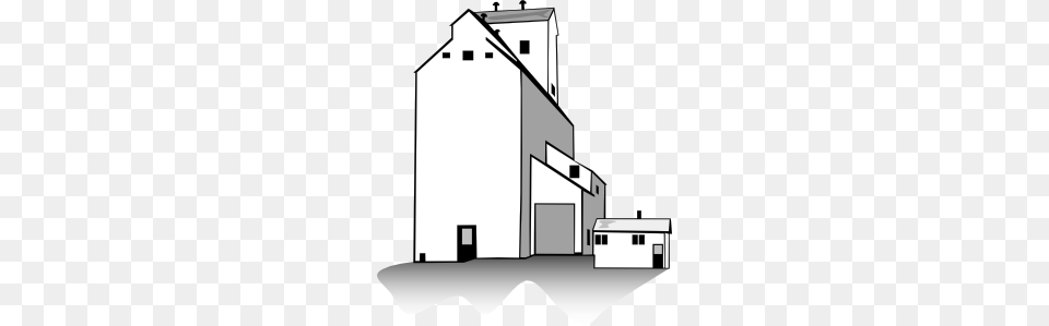 Grain Elevator Clip Art Vector, Nature, Outdoors, Countryside, Architecture Free Png