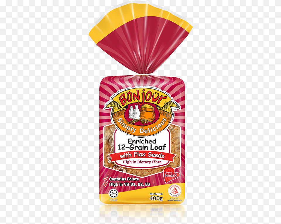 Grain Loaf Bonjour Bread, Food, Ketchup, Snack Free Png