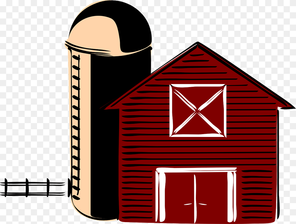 Grain Silo Clip Art, Architecture, Barn, Building, Countryside Png Image