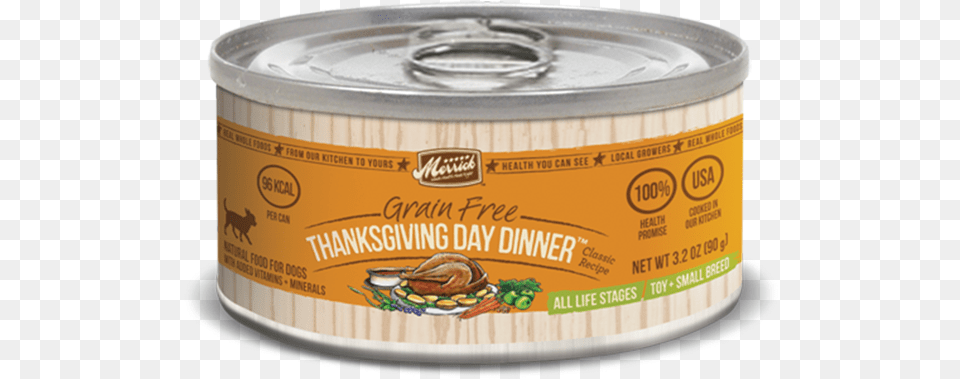 Grain Thanksgiving Day Dinner Classic Recipe Merrick Grain Small Breed Thanksgiving Day Dinner, Aluminium, Can, Canned Goods, Food Png