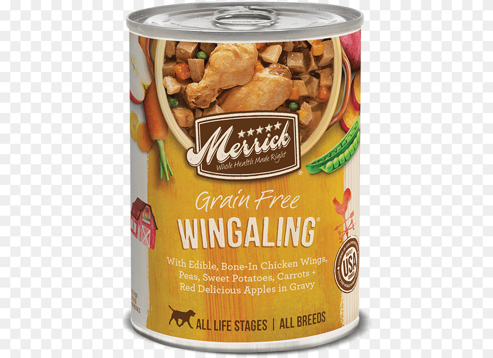 Grain Wingaling In Gravy Merrick Summer Suppers, Aluminium, Tin, Can, Canned Goods Free Transparent Png