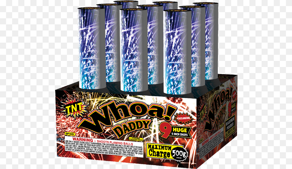 Gram Firework Aerial Finale Whoa Daddy Tnt Fireworks, Advertisement, Tape, Poster Free Png