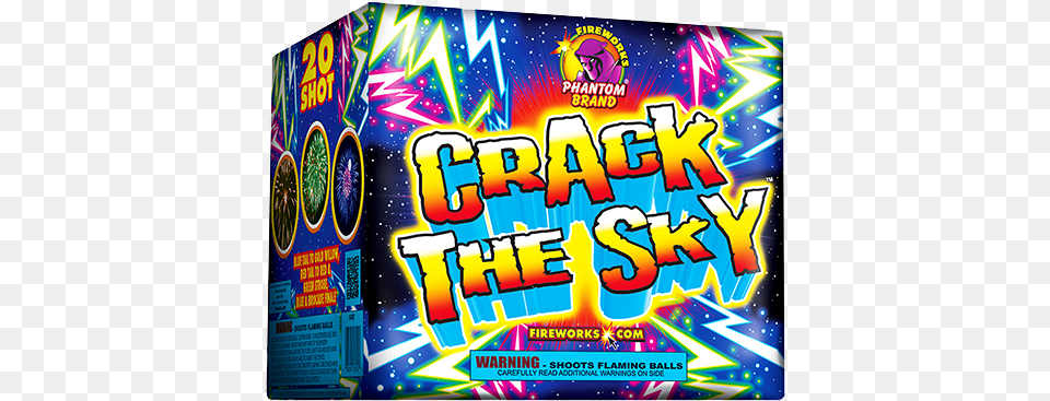 Gram Firework Repeater Crack The Sky Phantom Fireworks, Advertisement, Poster, Computer Hardware, Electronics Png Image