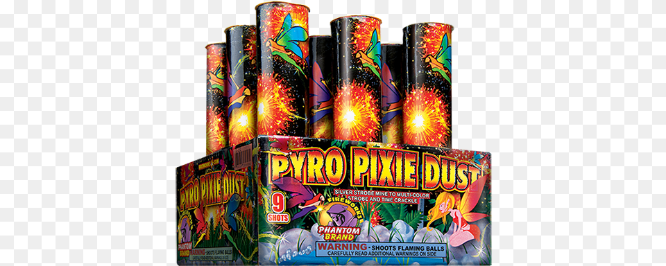 Gram Firework Repeater Pyro Pixie Dust Fireworks, Advertisement, Can, Tin Free Png