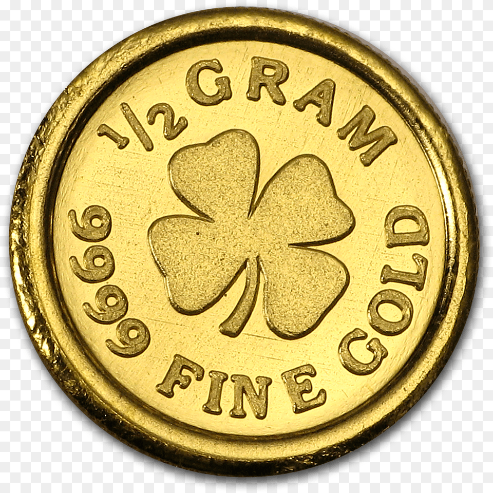 Gram Gold Round, Coin, Money Free Png