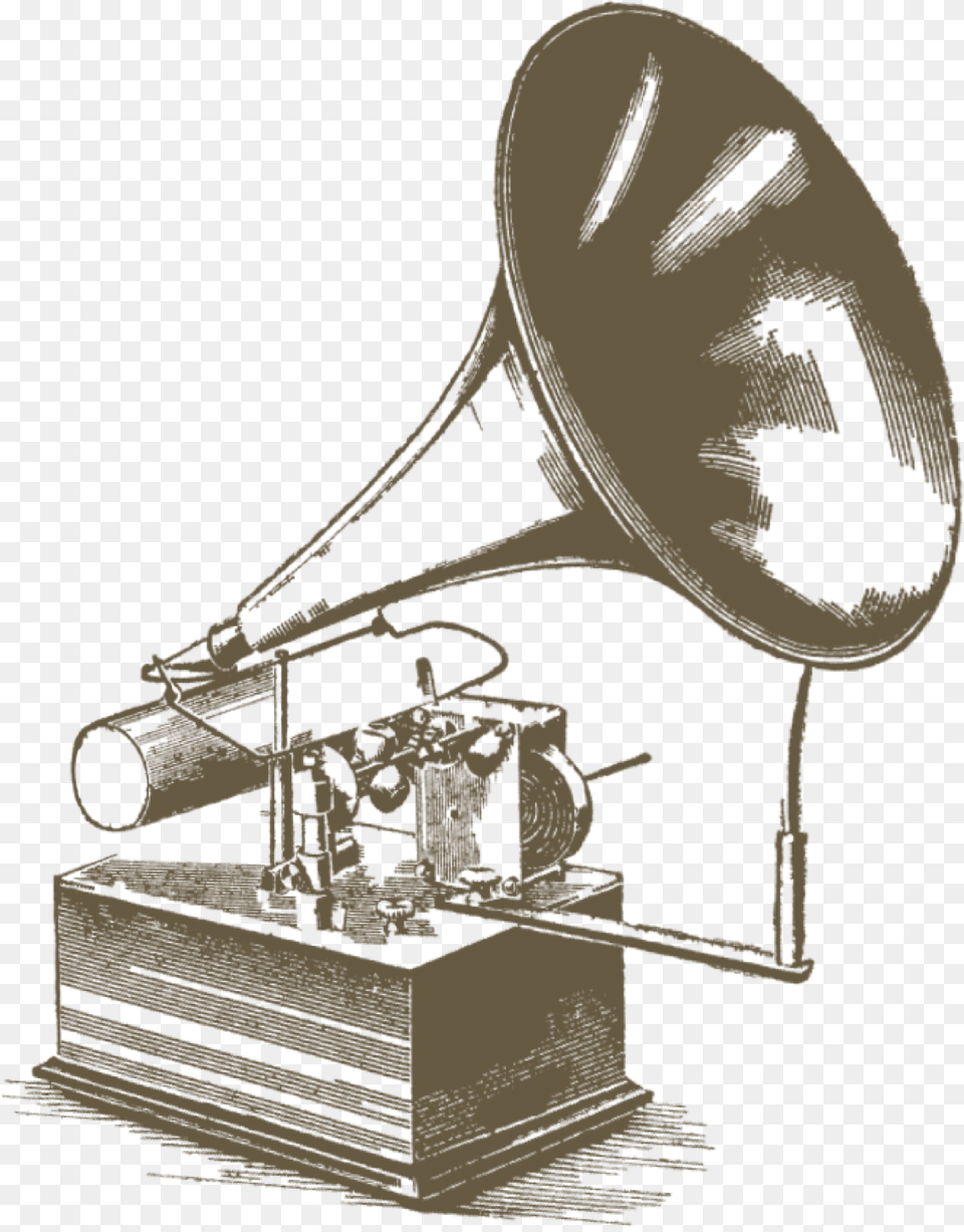 Gramaphone Illustration, Person, Musical Instrument, Face, Head Png