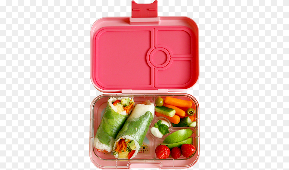 Gramercy Pink Yumbox Panino Bento Lunchboxclass Yumbox Lunch Box, Food, Meal, Sandwich Wrap, Dish Png