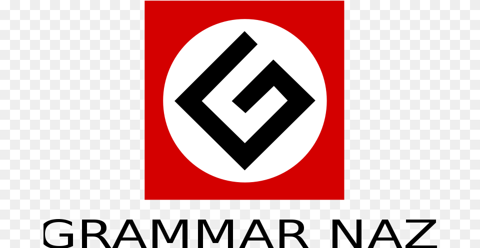 Grammar Nazi Symbol Linguist Meme, Disk, Sign Png
