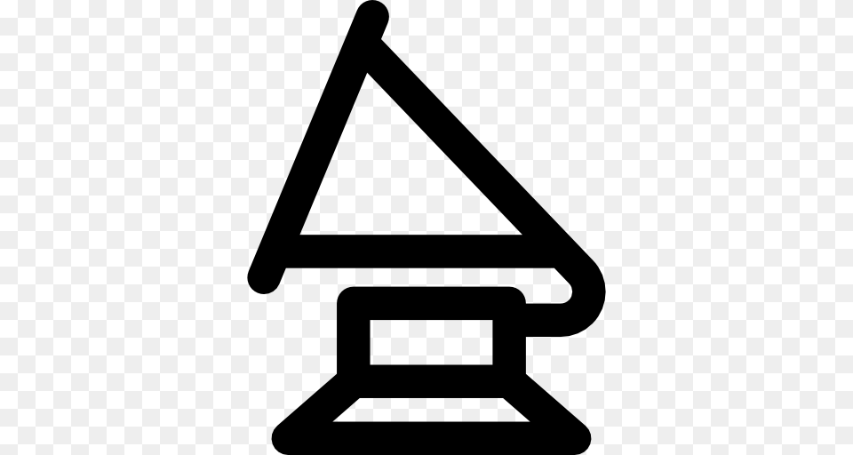 Grammy, Triangle, Cross, Symbol Free Transparent Png