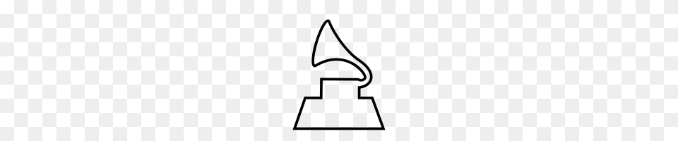 Grammy Icons Noun Project, Gray Free Png Download