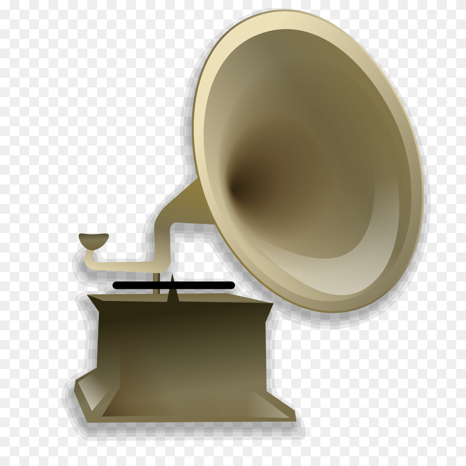 Gramophone, Brass Section, Horn, Musical Instrument Png Image