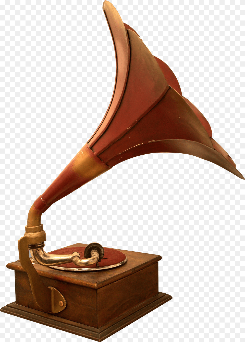 Gramophone, Bronze, Smoke Pipe Png