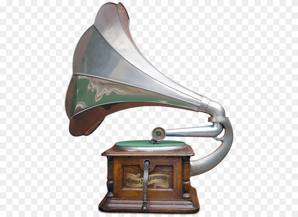 Gramophone Columbia, Brass Section, Horn, Musical Instrument, Smoke Pipe Free Png Download