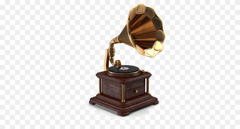 Gramophone Picture Gramophone Images, Bronze Free Transparent Png
