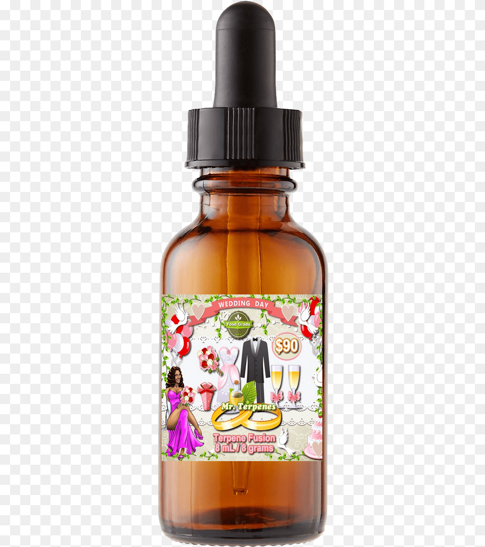 Grams 8 Ml Milliliters White Label Tincture, Bottle, Adult, Person, Woman Free Png Download