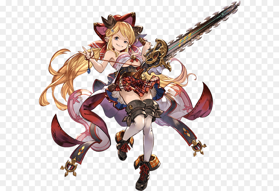 Granblue Fantasy Art Gallery Containing Characters Hallessena Granblue, Publication, Book, Comics, Adult Free Transparent Png