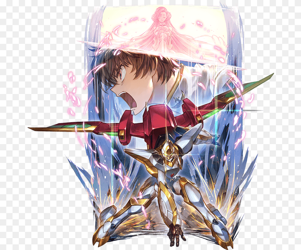 Granblue Fantasy Code Geass Collab, Book, Comics, Publication, Person Free Png