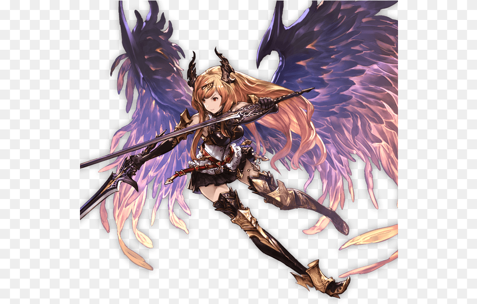 Granblue Fantasy Dark Angel Olivia, Adult, Female, Person, Woman Png Image