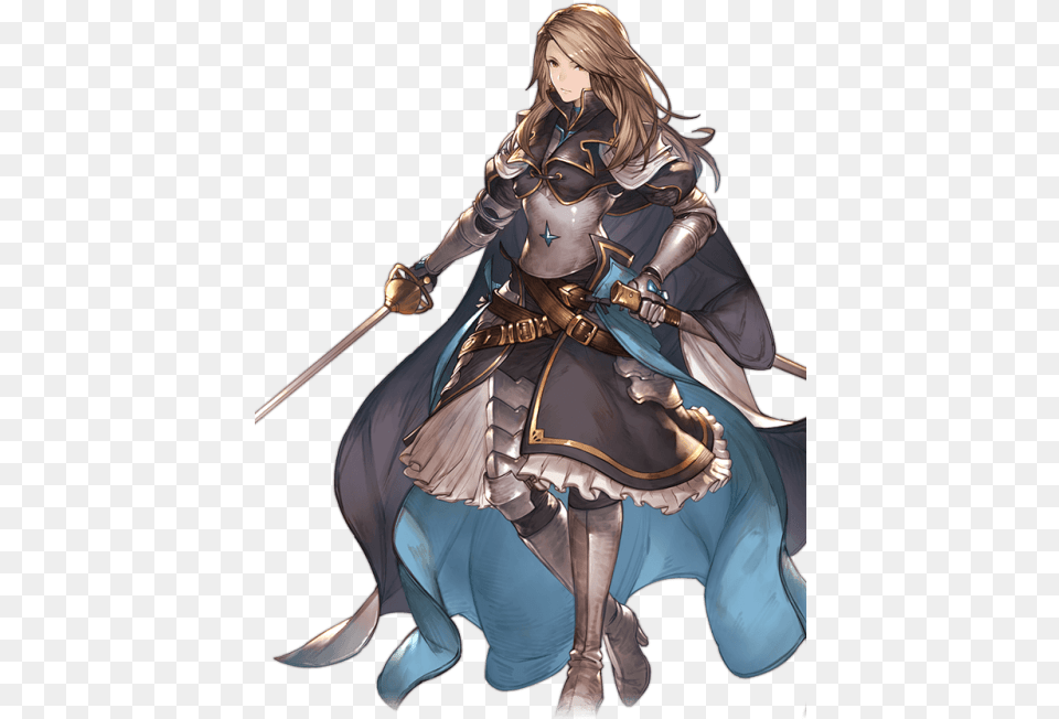 Granblue Fantasy Female Knight, Book, Comics, Publication, Adult Png Image