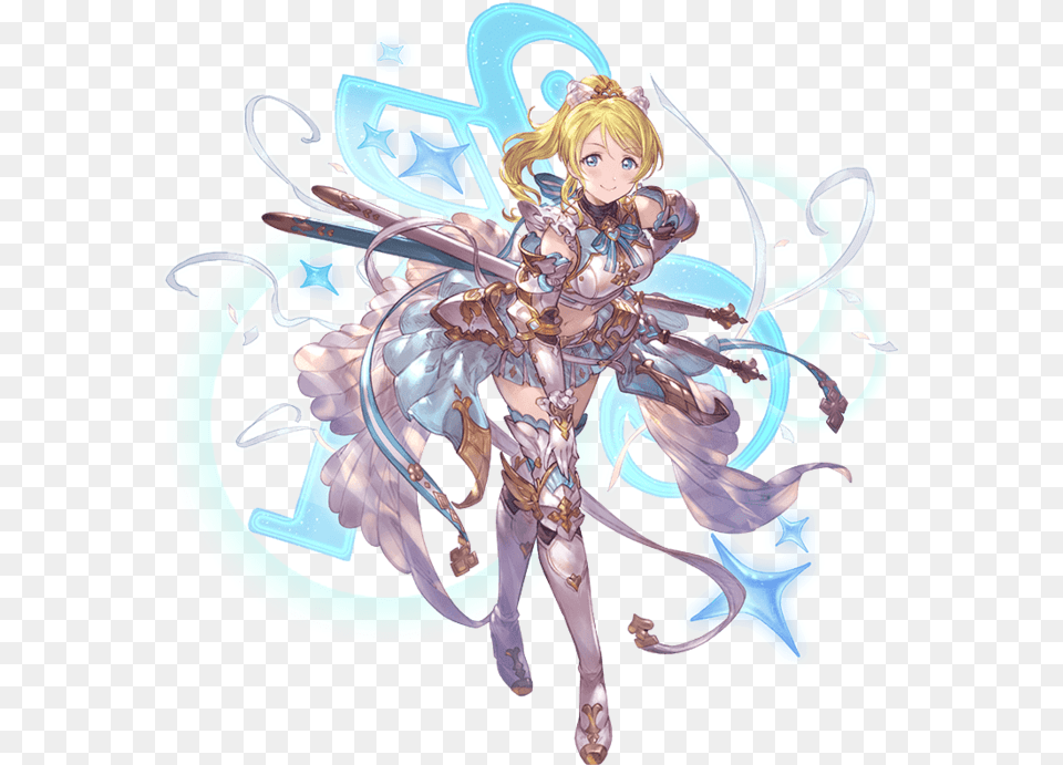 Granblue Fantasy Fes 2019 X Love Live Muse Character Acrylic Granblue Fantasy X Love Live, Book, Comics, Publication, Adult Free Png