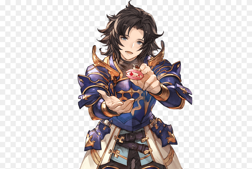 Granblue Fantasy Gbf The Dragon Knights Daddy Siegfried Fictional Character, Book, Comics, Publication, Person Png Image