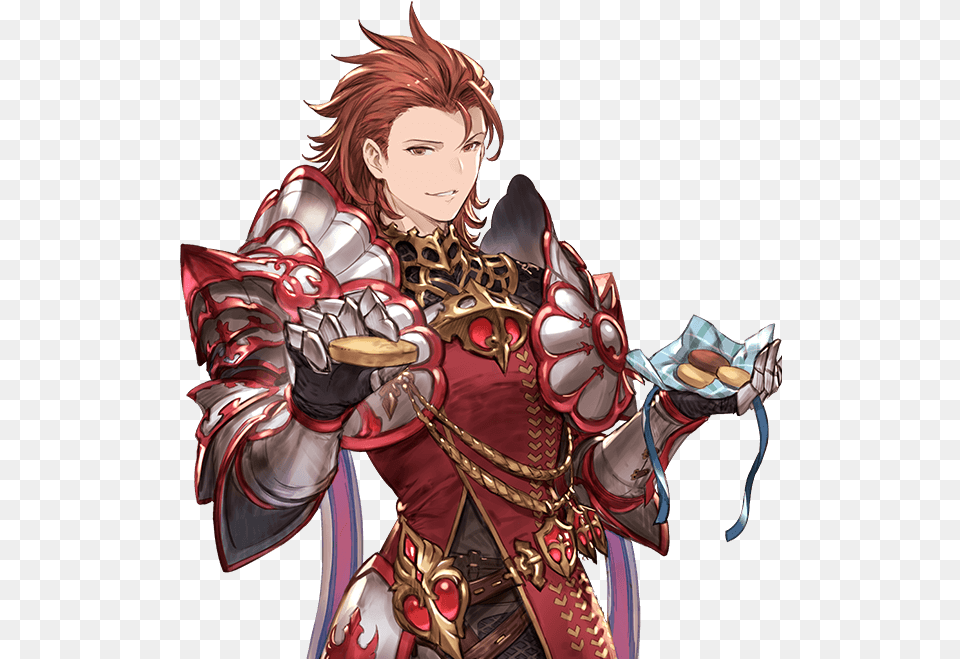 Granblue Fantasy Gbf The Dragon Knights Percival Granblue White Day, Book, Comics, Publication, Adult Png