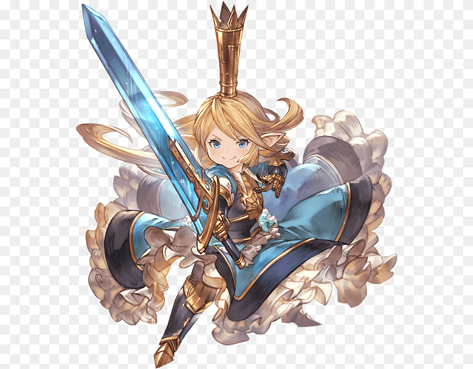 Granblue Fantasy Versus Charlotta, Weapon, Sword, Book, Comics Png