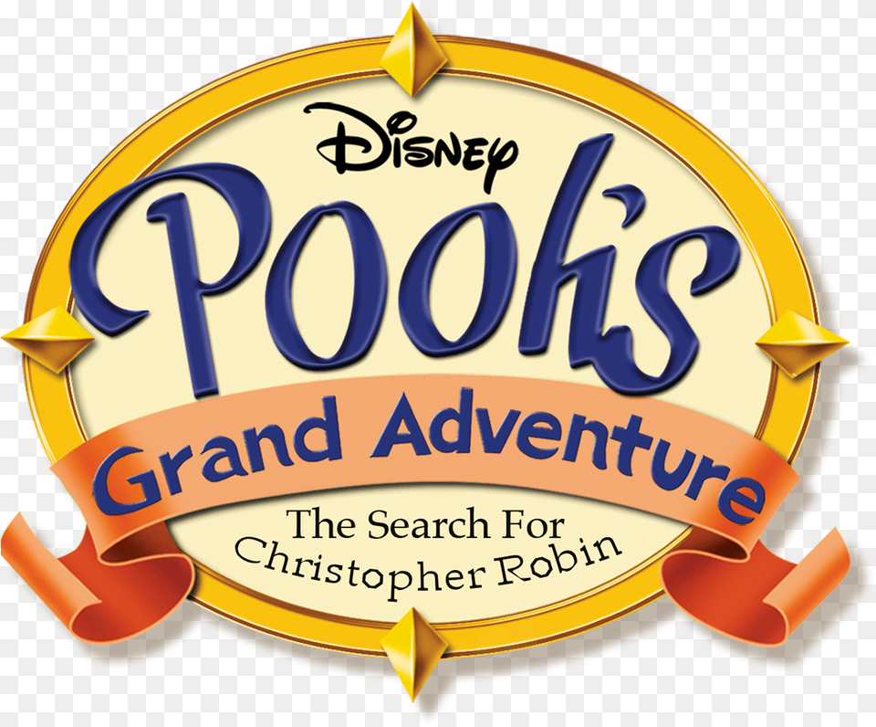 Grand Adventure Pooh39s Grand Adventure The Search For Christopher Robin, Badge, Logo, Symbol Free Transparent Png