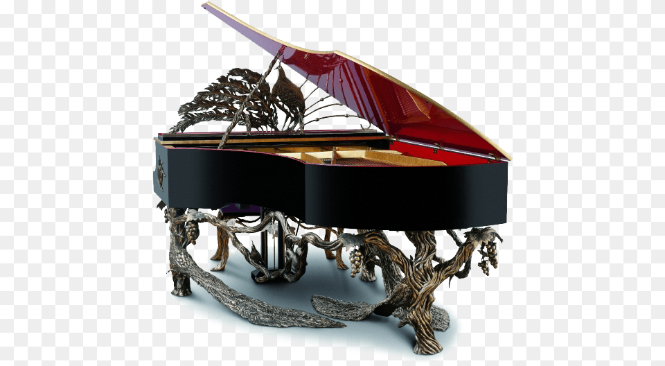 Grand Bohemian Piano Atlantic Music Center, Grand Piano, Keyboard, Musical Instrument, Animal Png Image