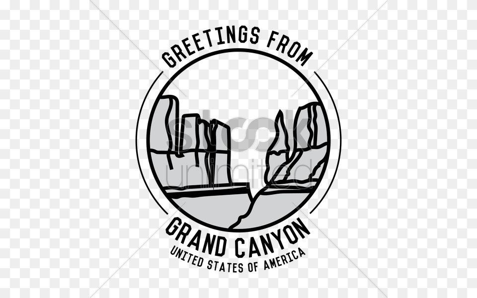 Grand Canyon Clipart Black And White Free Transparent Png