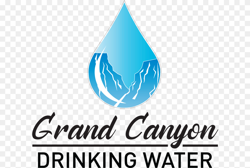 Grand Canyon Drinking Water Graphic Design, Droplet, Outdoors, Nature, Logo Free Png Download