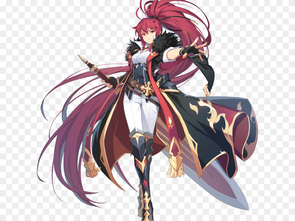 Grand Chase Dimensional Chaser Elesis, Book, Comics, Publication, Adult Free Png
