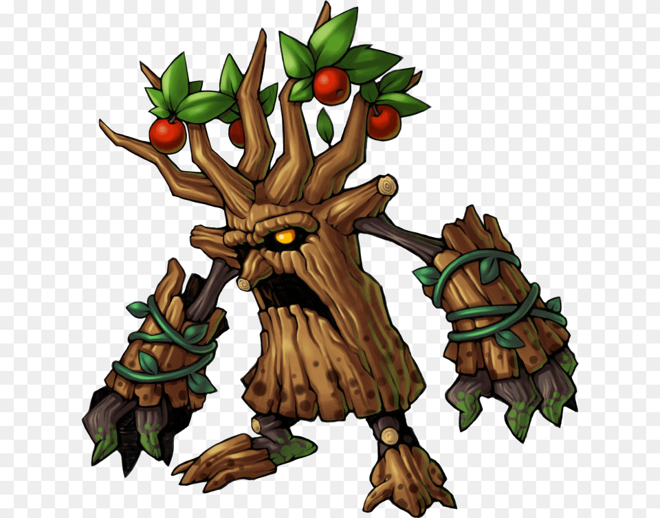 Grand Chase Treant, Plant, Tree, Person, Art Free Png