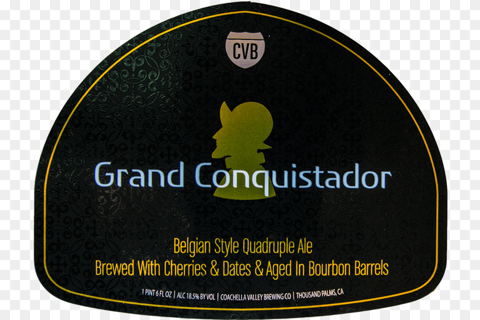 Grand Conquistador Belgian Quadruple, Logo, Bottle Free Png Download