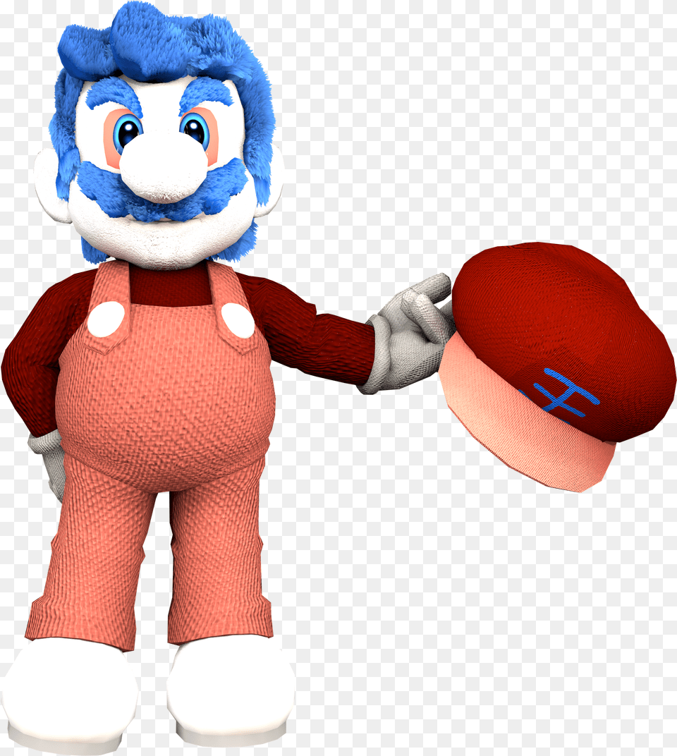 Grand Dad Mario Odyssey, Plush, Toy, Clothing, Glove Free Png