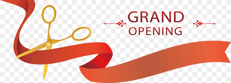 Grand Opening Ribbon Png