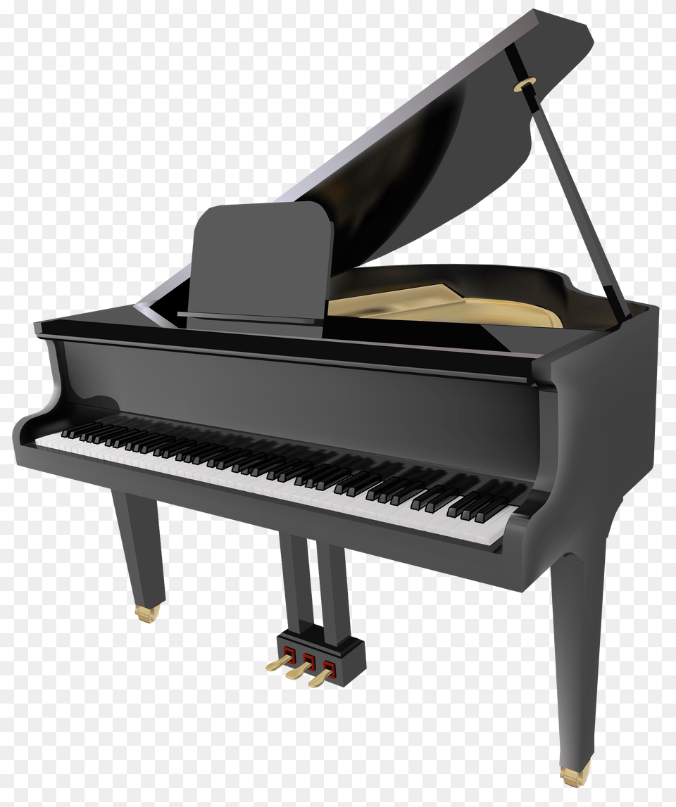 Grand Piano Clipart, Grand Piano, Keyboard, Musical Instrument Png Image