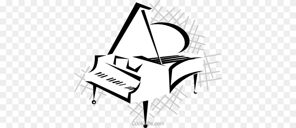 Grand Piano Royalty Vector Clip Art Illustration Illustration, Grand Piano, Keyboard, Musical Instrument Free Png Download