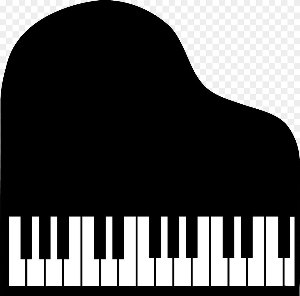 Grand Piano Top View Clipart, Keyboard, Musical Instrument, Animal, Fish Free Png
