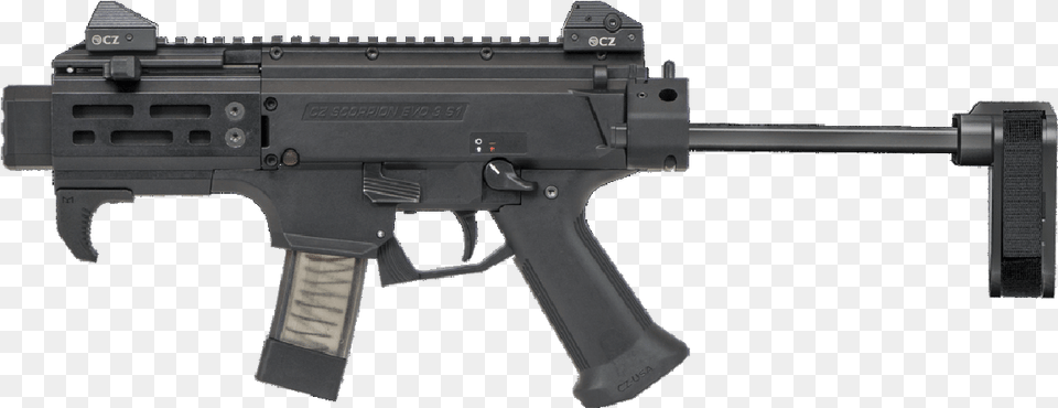 Grand Power Stribog Brace, Firearm, Gun, Rifle, Weapon Free Png Download