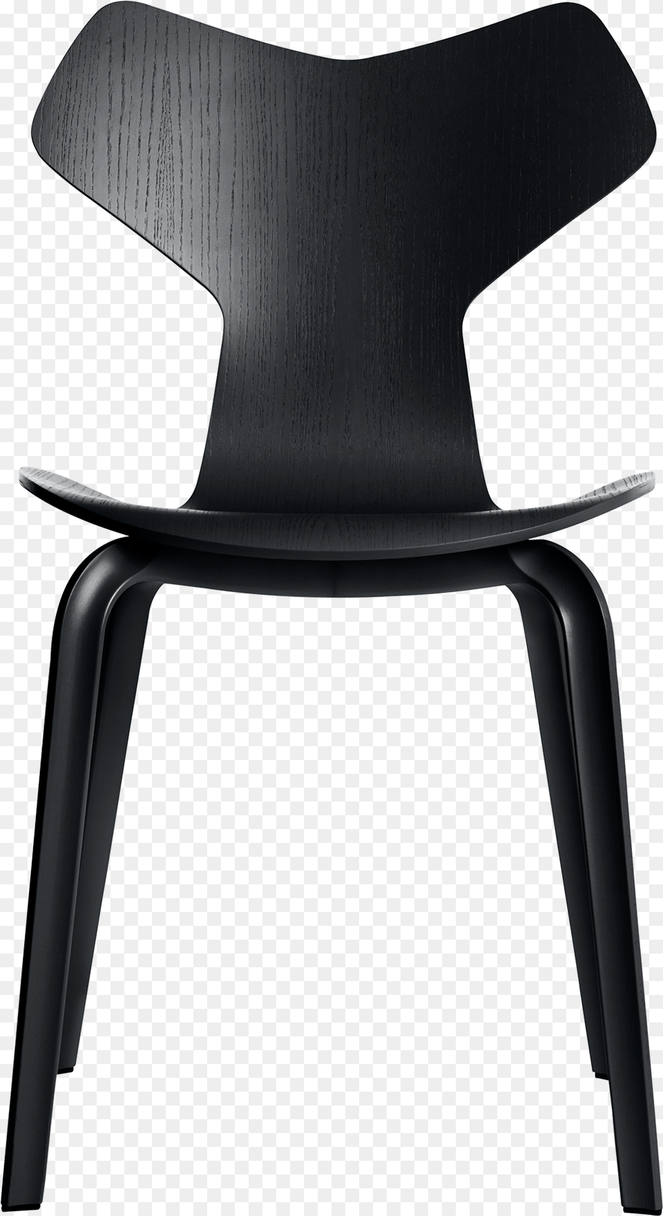 Grand Prix Chair Arne Jacobsen Coloured Ash Black Grand Prix Arne Jacobsen, Furniture, Armchair Png