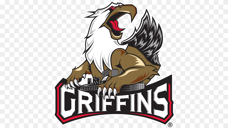 Grand Rapids Griffins Grand Rapids Griffins Logo, Electronics, Hardware, Person, Face Free Png Download