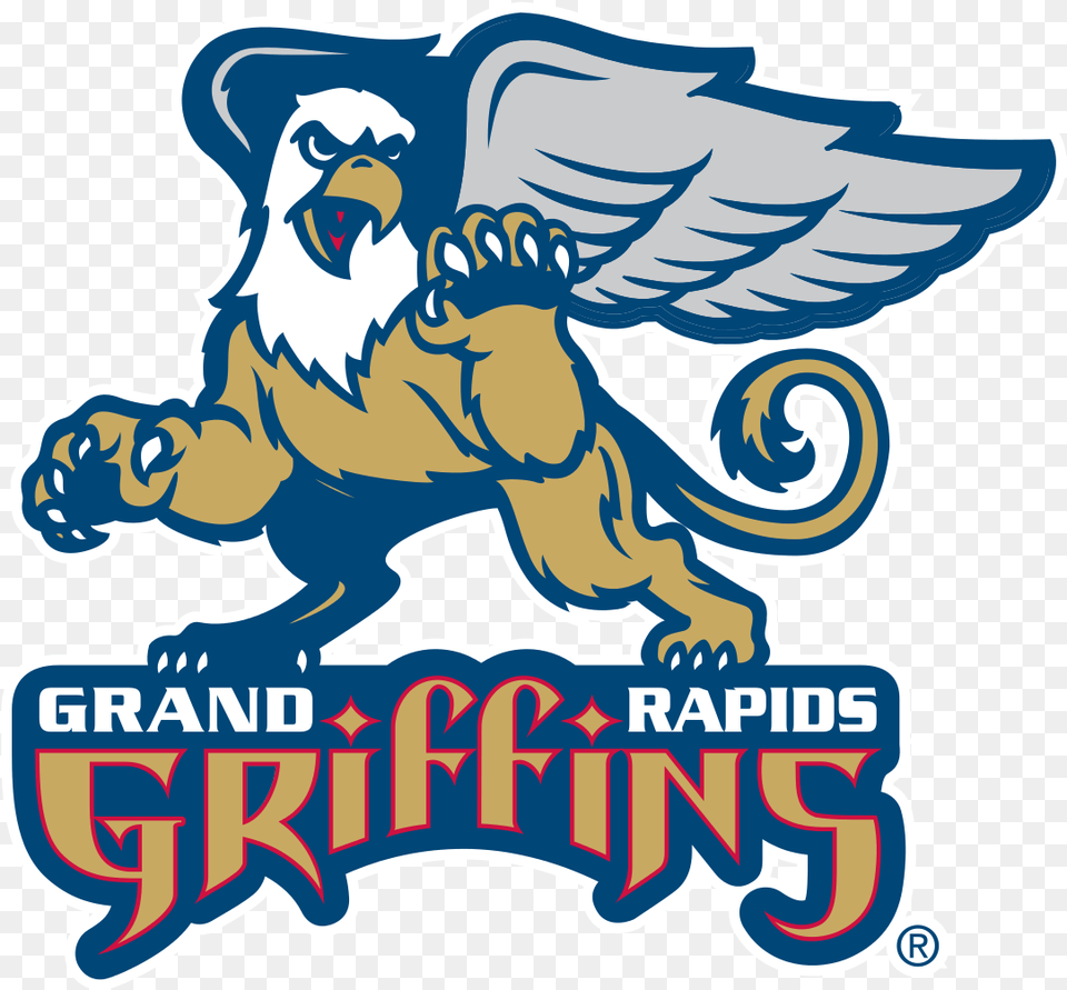 Grand Rapids Grifns Grand Rapids Griffins, Animal, Bird, Eagle Png Image