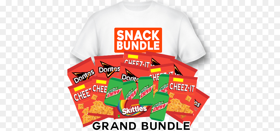 Grand Snack Bundle Poster, Food, Clothing, T-shirt Free Png