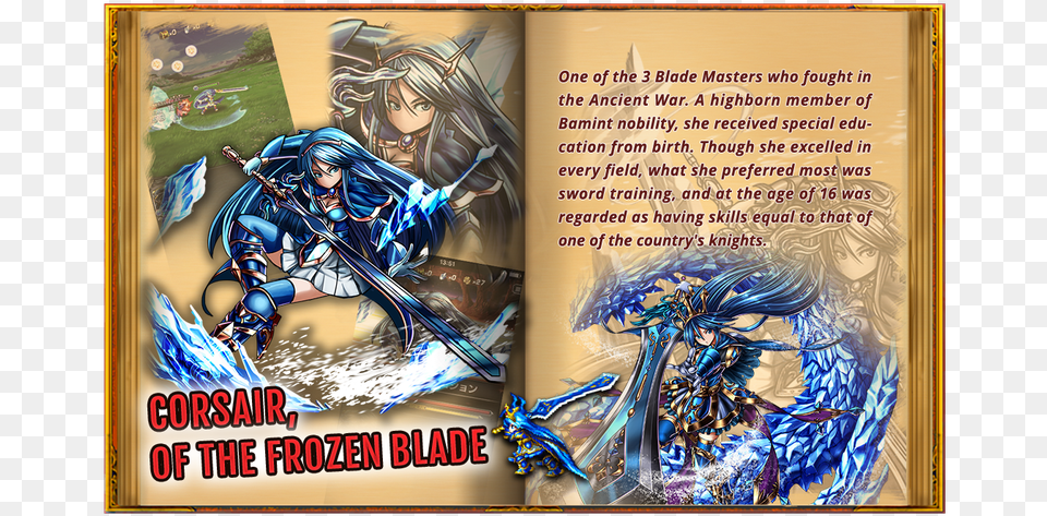 Grand Summoners Blade Master, Book, Comics, Publication, Adult Free Png Download