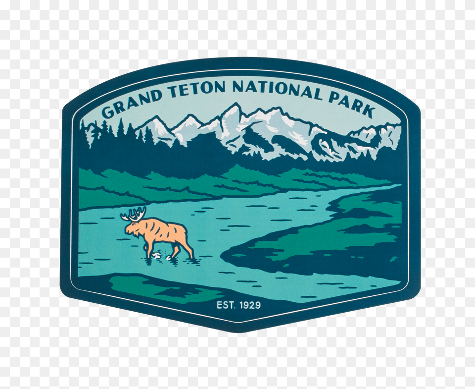 Grand Teton National Park Sticker Sendero Provisions Co Png