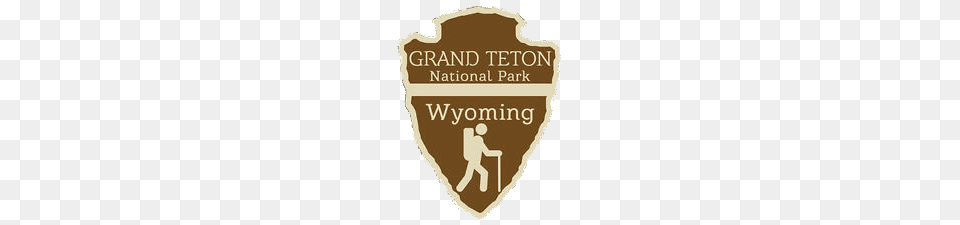 Grand Teton National Park Trail Logo, Badge, Symbol Png