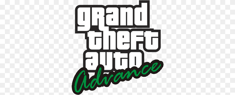 Grand Theft Auto Advance Logo, Scoreboard, Text, Letter Free Png